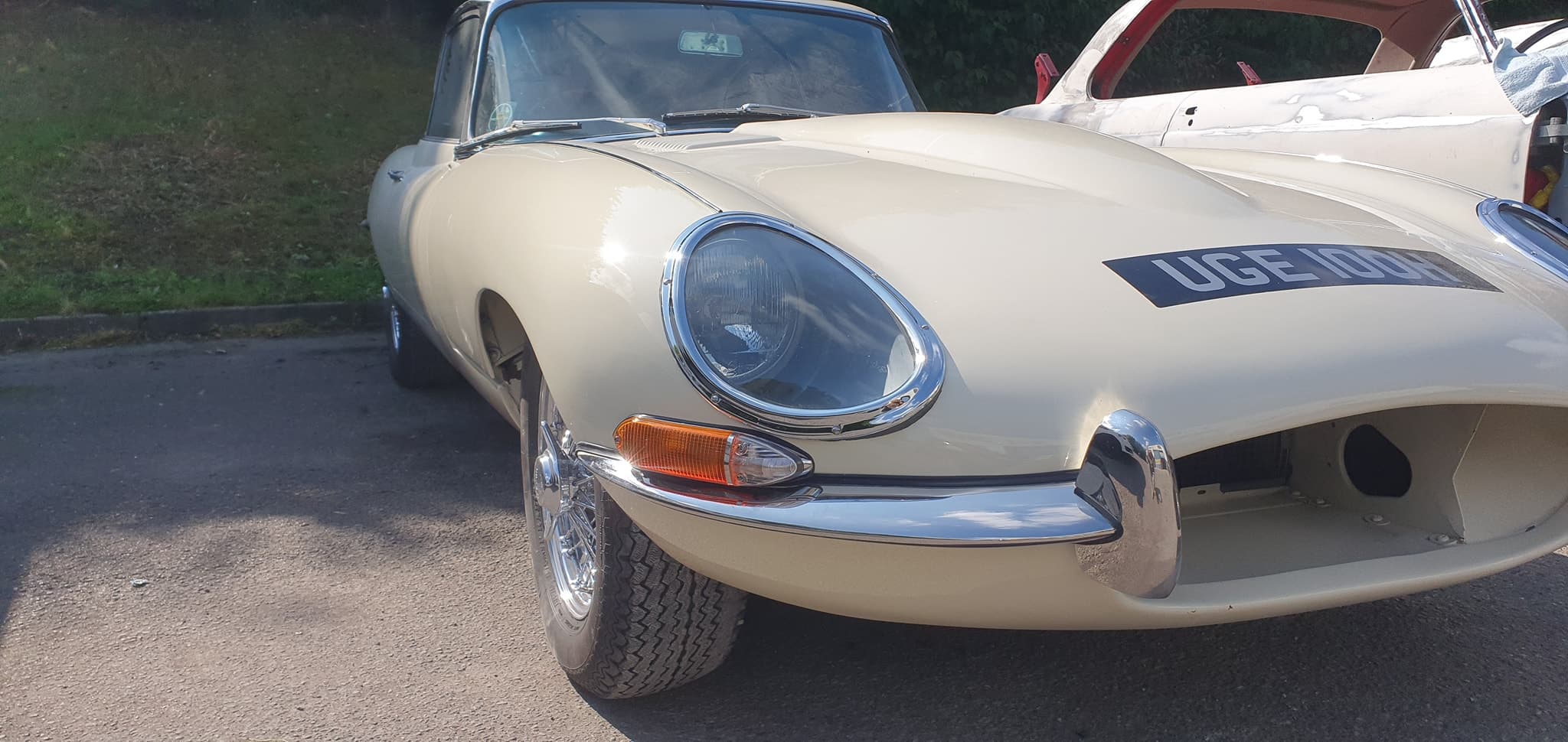 E-Type Front Damage Repair