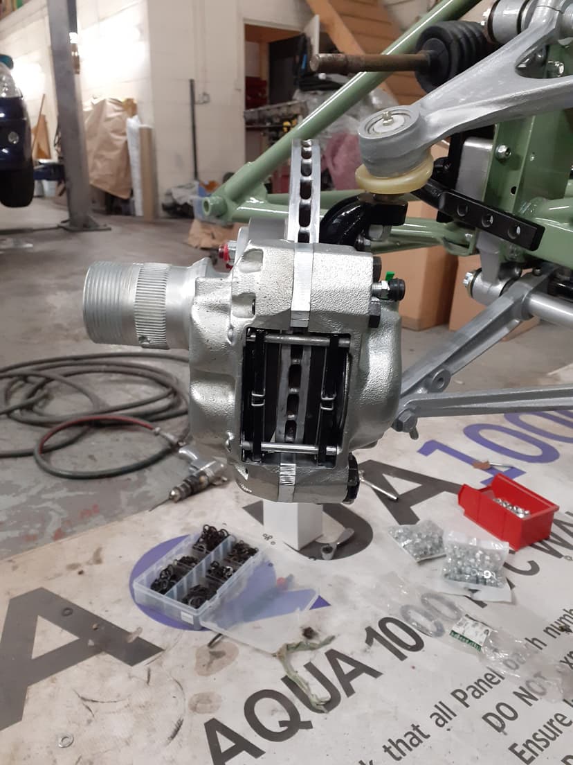 E-Type Front Suspension Rebuild 11