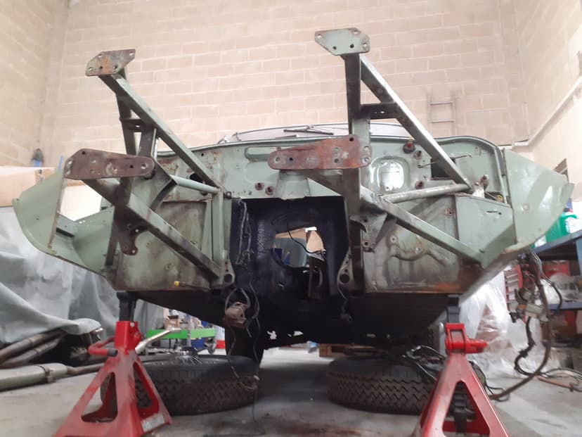 E-Type Front Suspension Rebuild 6