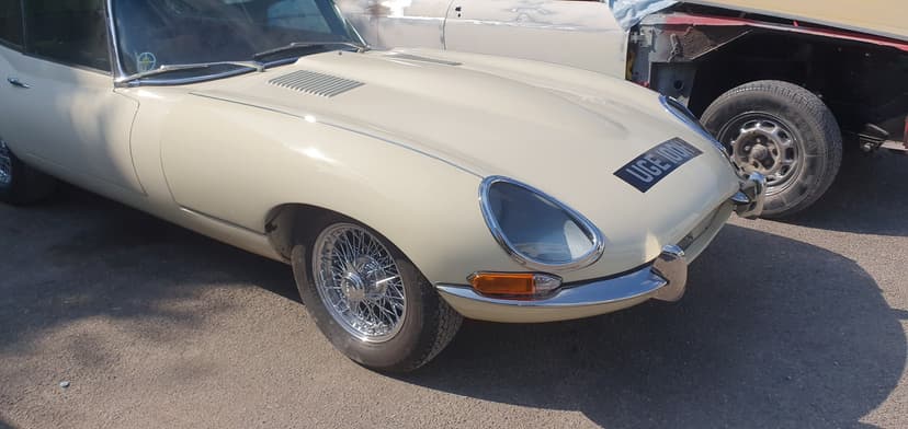 E-type Front Bumper Dent Repair 5